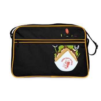 Doner makes beautiful - Sac Retro - noir/or - Devant