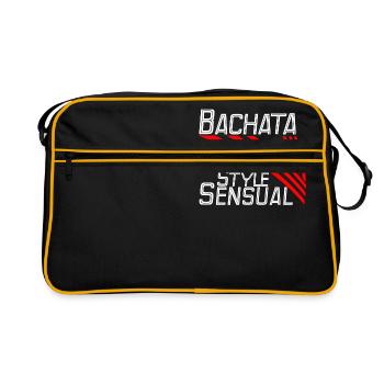 Bachata Style Sensual - Pro Dance Edition - Retro Bag - black/gold - Front