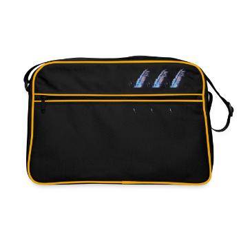 Ethno Travel Experience - Retro Bag - black/gold - Front