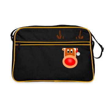 Christma s1008 - Retro Bag - black/gold - Front