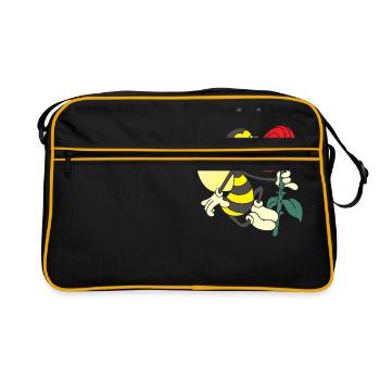 bie 72 - Sac Retro - noir/or - Devant