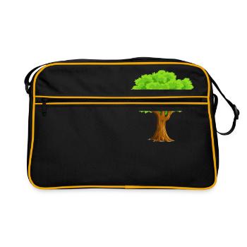 tree - Retro Bag - black/gold - Front