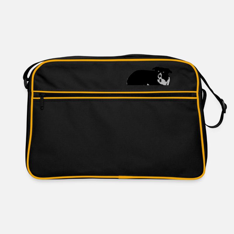 Border Collie Sac Retro