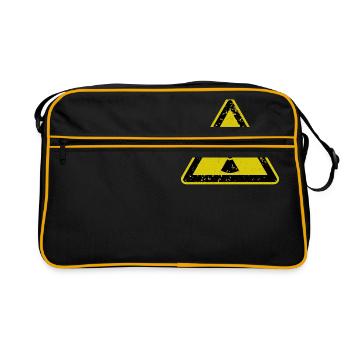 radioactivity - Retro Bag - black/gold - Front