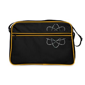 atome - Sac Retro - noir/or - Devant