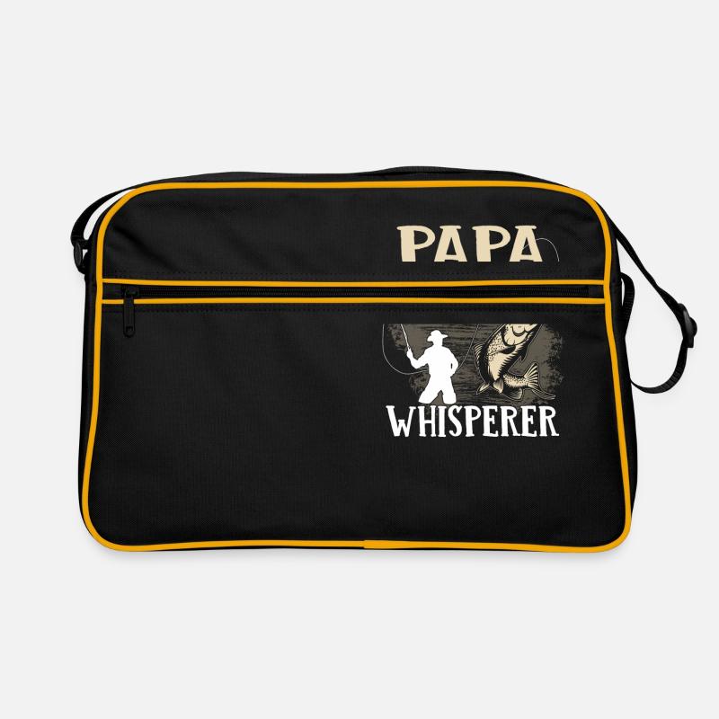 Fishing - Daddy the fish whisperer Retro Bag