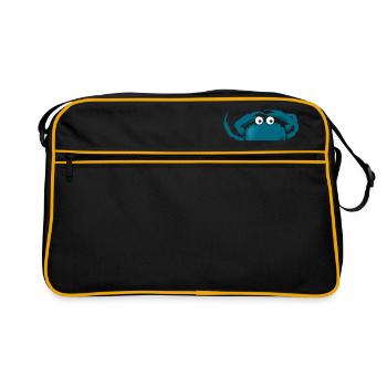cancer - Sac Retro - noir/or - Devant