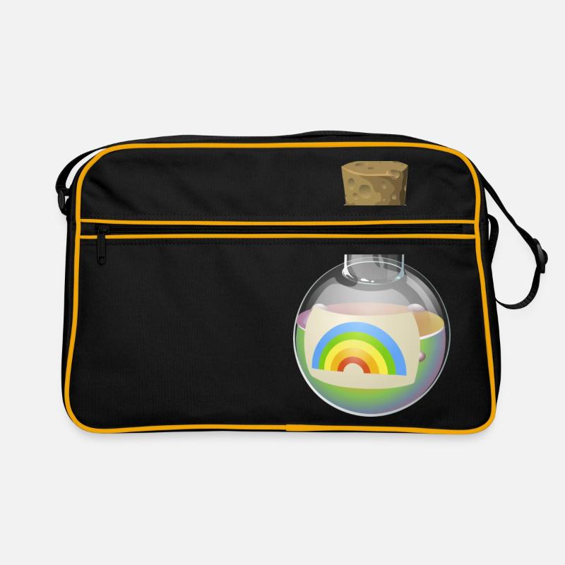 Chemist - Retro Bag - black/gold