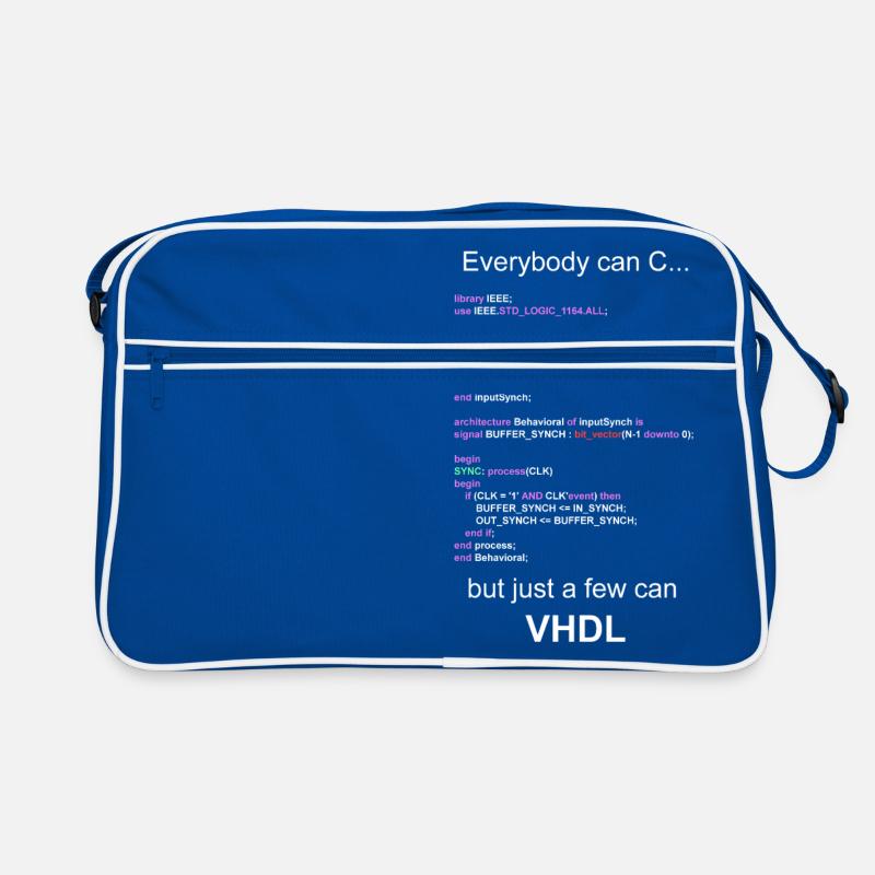 VHDL HDL FPGA Developer Electrical Engineering Engineer Retro Bag