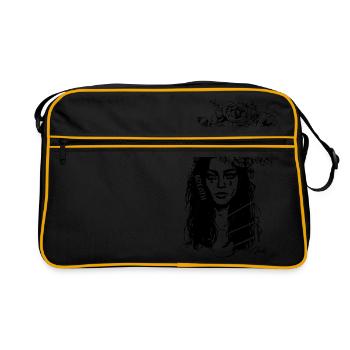 BREATH - Retro Bag - black/gold - Front