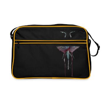 mante religieuse - Sac Retro - noir/or - Devant