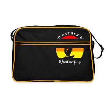 Windsurfing, windsurfing - Retro Bag - black/gold - Front