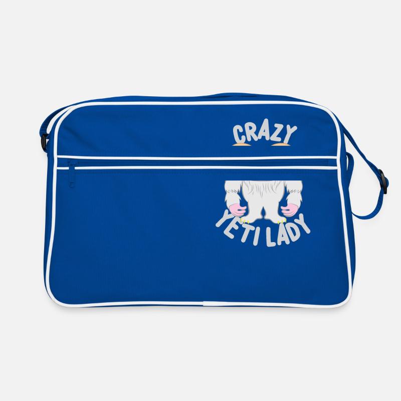 Dame folle de yeti Sac Retro