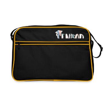 Senior 2021 - Retro Bag - black/gold - Front