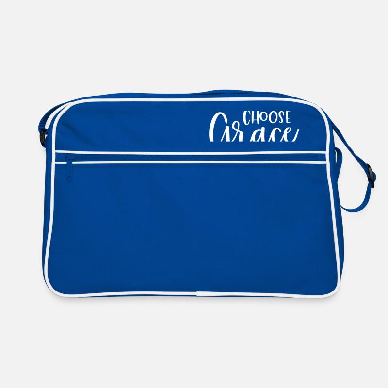 Lettered Choose Grace Retro Bag