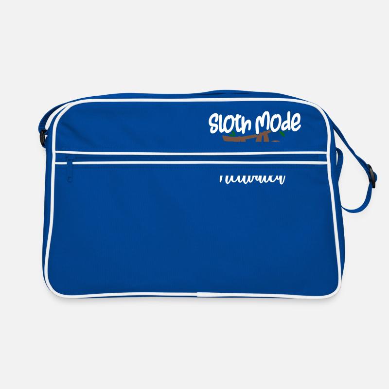Sloth Lover Sloth Mode Aktiviert Süßes Sloth Geschenk Retro Tasche