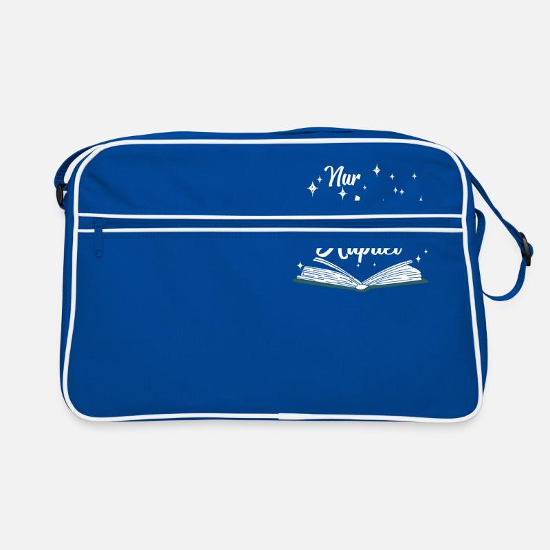 Nur noch ein Kapitel Geschenk Spruch Lesen Bücher Retro Tasche