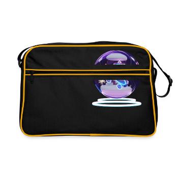 Boule à neige - Sac Retro - noir/or - Devant