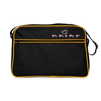 Bride - Junggessellinenabschied - BRIDE Imprimer - Sac Retro - noir/or - Devant