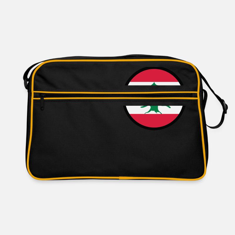 Im Zeichen des Libanon Retro Tasche