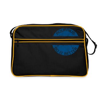 Verseau / Verseau Zodiac - Sac Retro - noir/or - Devant