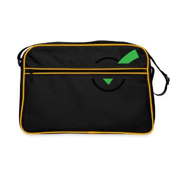 Une coche - Sac Retro - noir/or - Devant