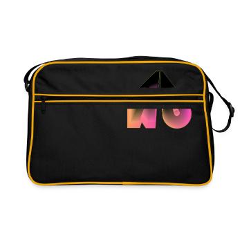 NON! - Sac Retro - noir/or - Devant