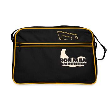 Iron Man Competition - Iron Man Competition - Retro Bag - black/gold - Front