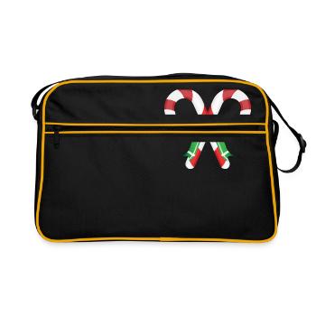 christma s206 - Retro Bag - black/gold - Front