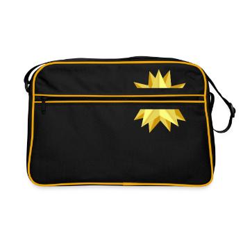 Christma s1255 - Retro Bag - black/gold - Front