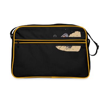 Amei 6 - Retro Bag - black/gold - Front