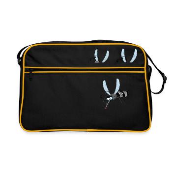 Mosqui 20 - Sac Retro - noir/or - Devant