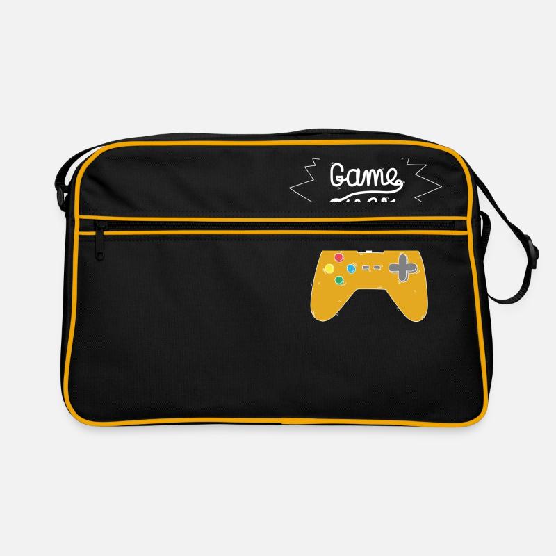 Game over! Perdu! - Sac Retro - noir/or