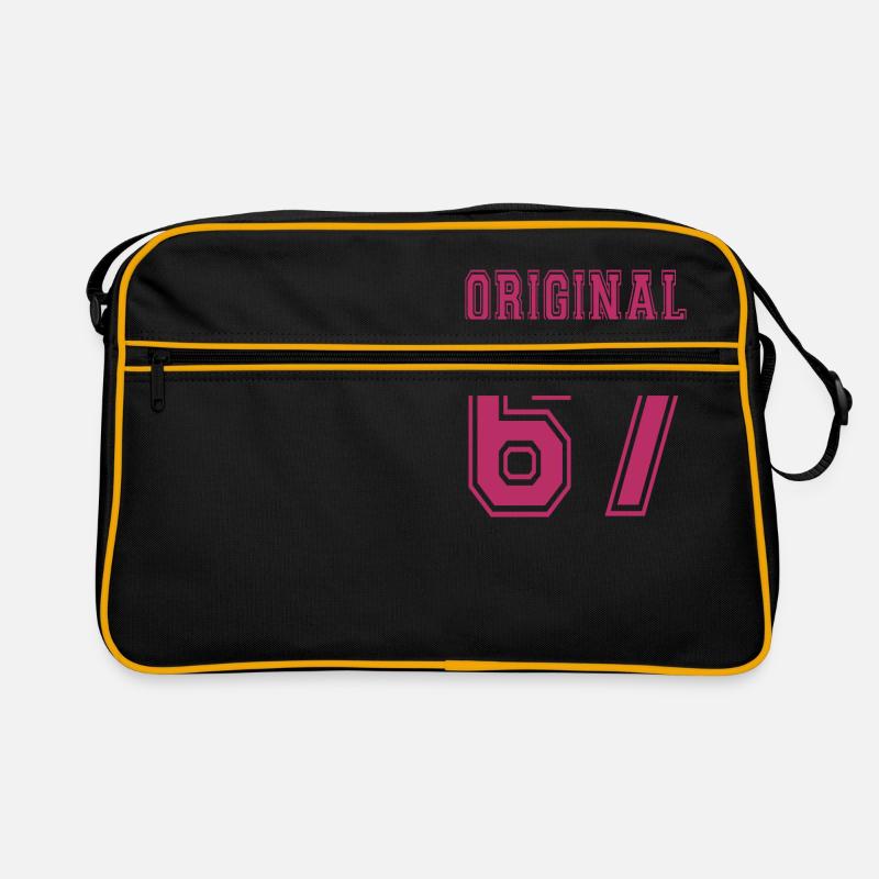 Original 1967 - Sac Retro - noir/or
