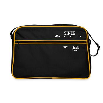 Original Since 1963 - Retro Bag - black/gold - Front