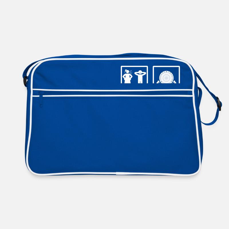 problem solved dart darts darter tournament Retro Bag