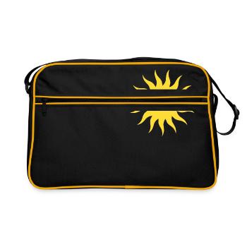 Sun - Retro Bag - black/gold - Front