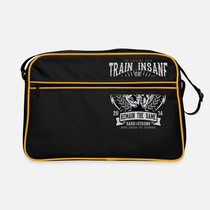 Gym - Retro Bag - black/gold