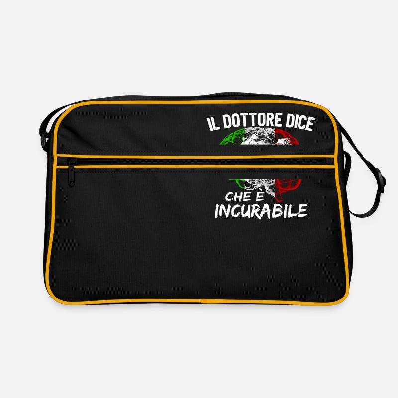Motocicletta Italia È incurabile Retro Bag
