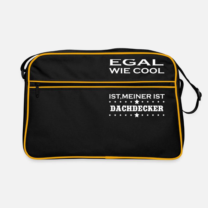Egal cool vater DACHDECKER Retro Tasche