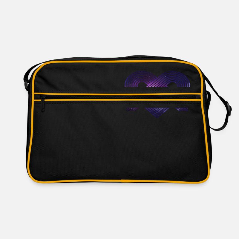 Birthday present space heart astrophysicist Retro Bag