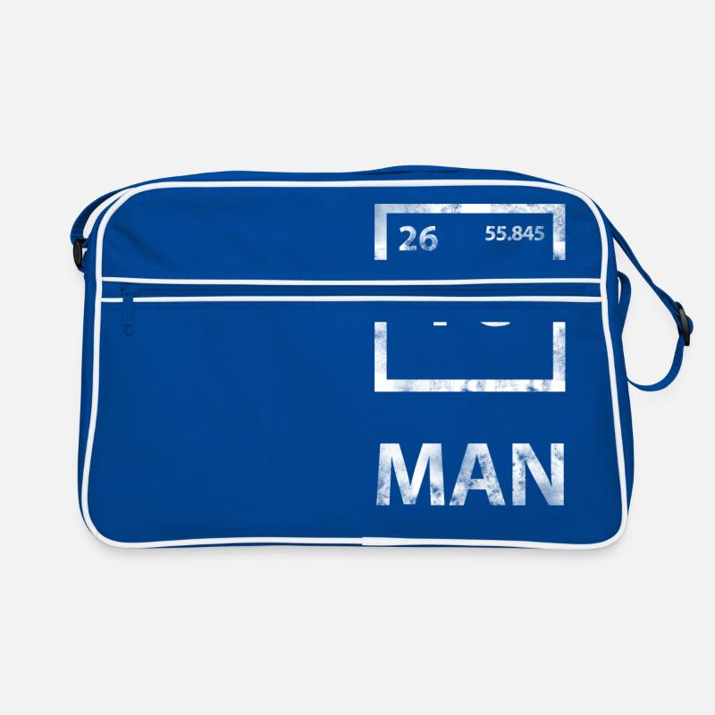 Fe MAN (jeu de mots d') Tableau périodique Sac Retro