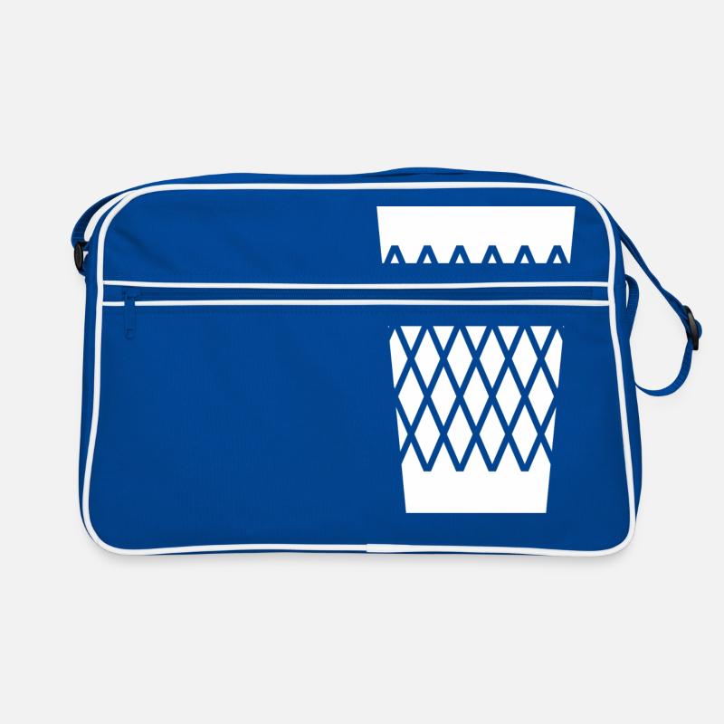 Geripptes Retro Tasche