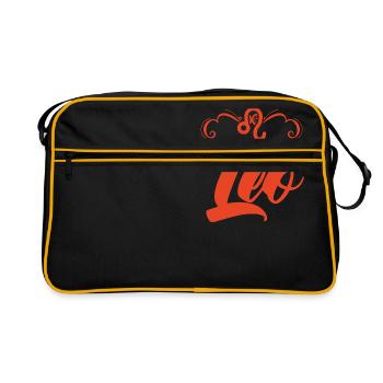 Leo / Leo Zodiac - Sac Retro - noir/or - Devant