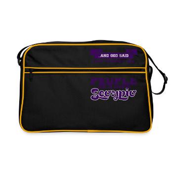 Scorpion / Zodiac Scorpion - Sac Retro - noir/or - Devant