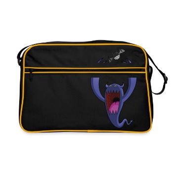 Playing - Retro Bag - black/gold - Front