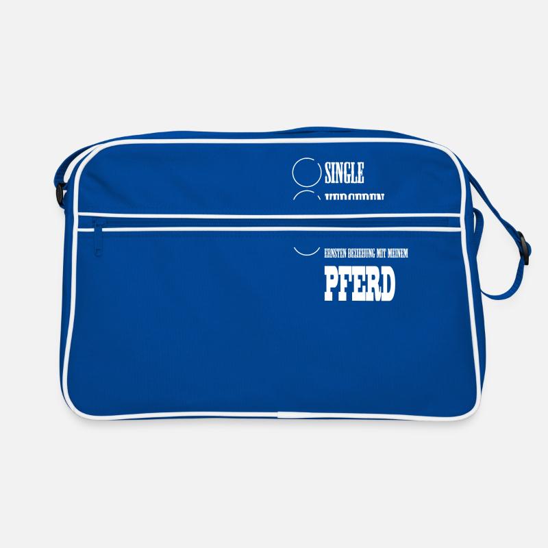 In einer Beziehung mit meinem Pferd Retro Tasche