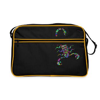 skorp 7 - Sac Retro - noir/or - Devant