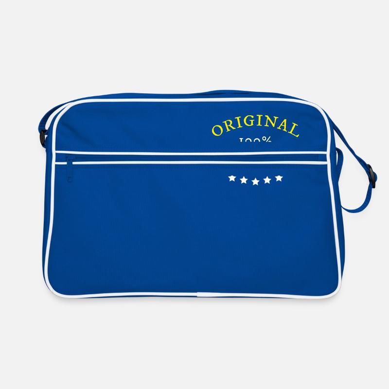 Original 100% Waage, Geschenk, Sternzeichen Retro Tasche
