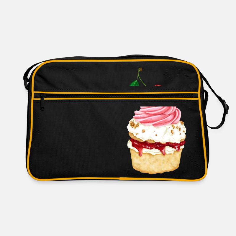 Black Forest Cherry Tart Retro Bag